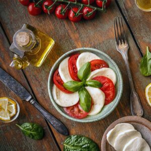 Receita de Salada Caprese Tradicional