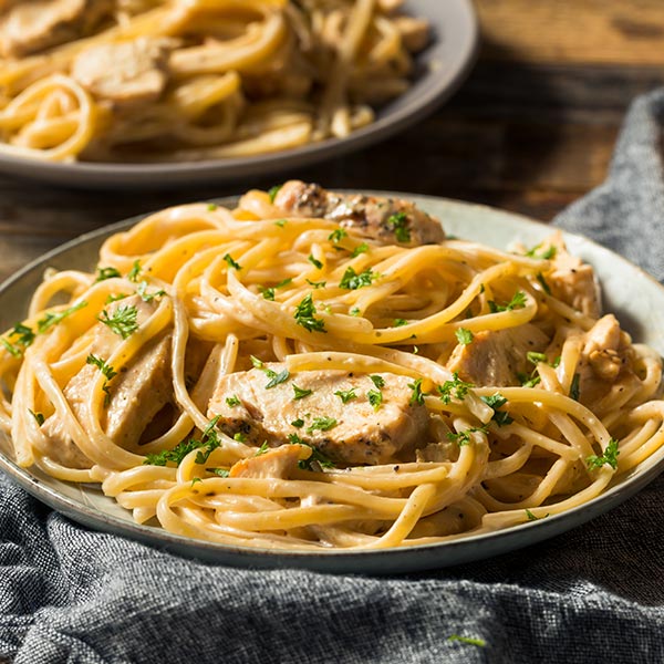 fettuccine alfredo receita italiana