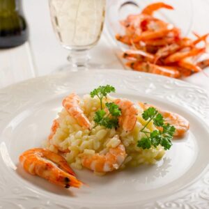 risoto de camarao receita italiana